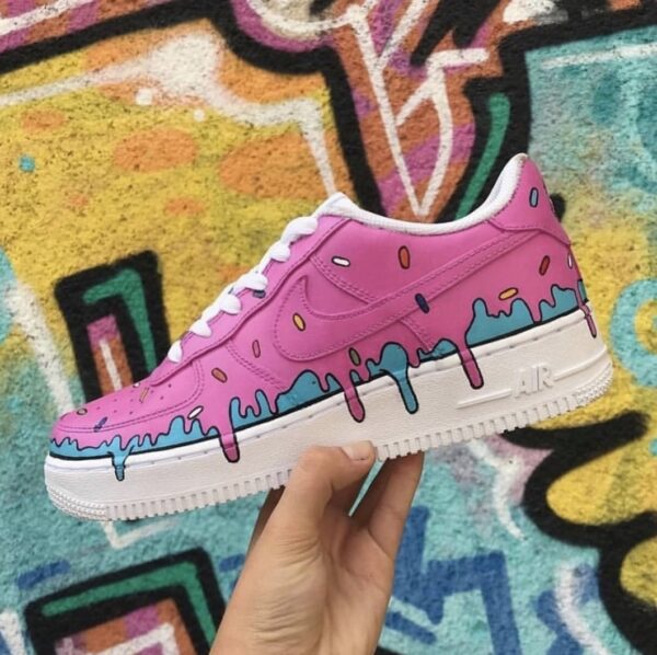 Tenis personalizados a mano estilo Postres - Imagen 2