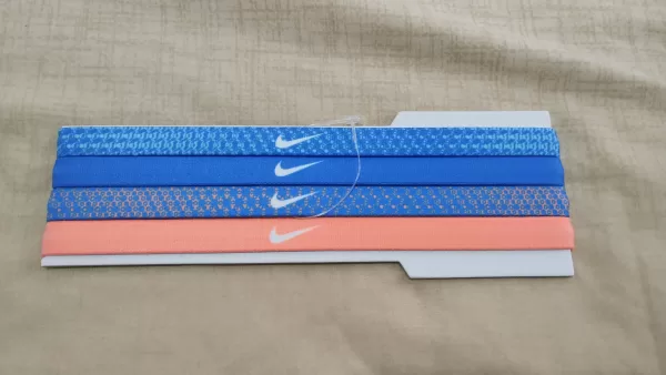 Headbands Nike Blue Chill/ Signal Blue/ Orange Pulse